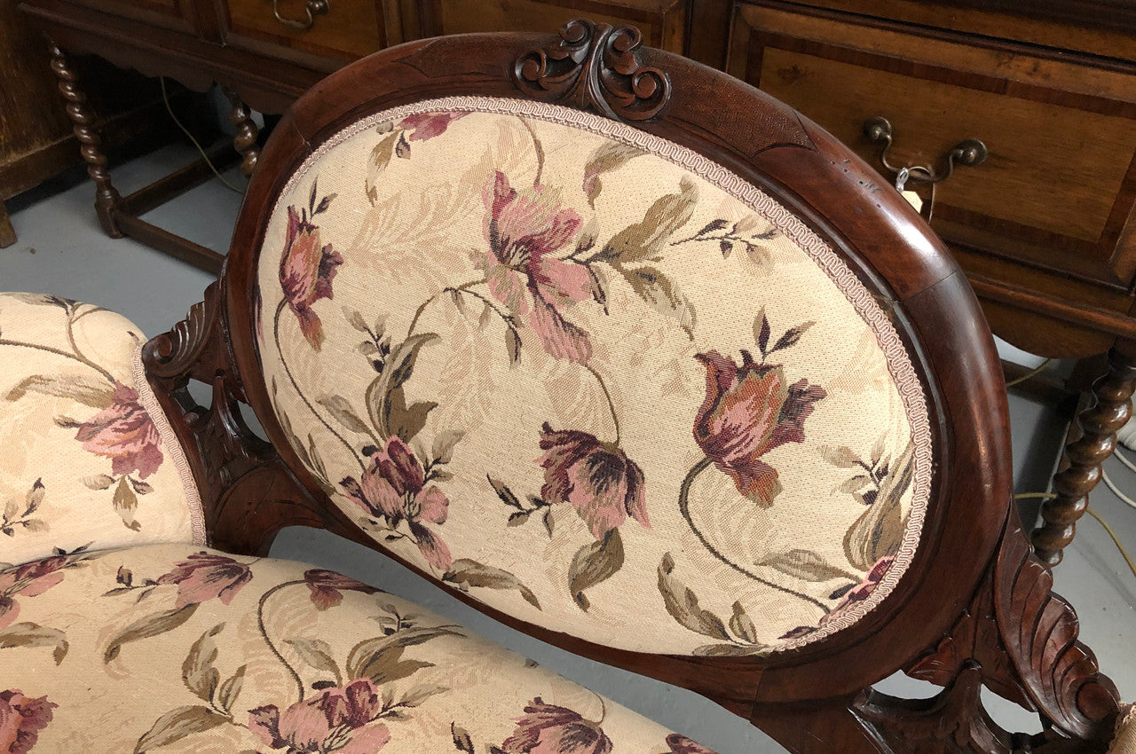 Matching Late Victorian Walnut Suite | Antique & Vintage | Moonee Ponds Antiques | Australia Wide Delivery