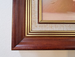 Colorful Vintage Framed Floral Oil On Board | Antique & Vintage | Moonee Ponds Antiques | Australia Wide Delivery