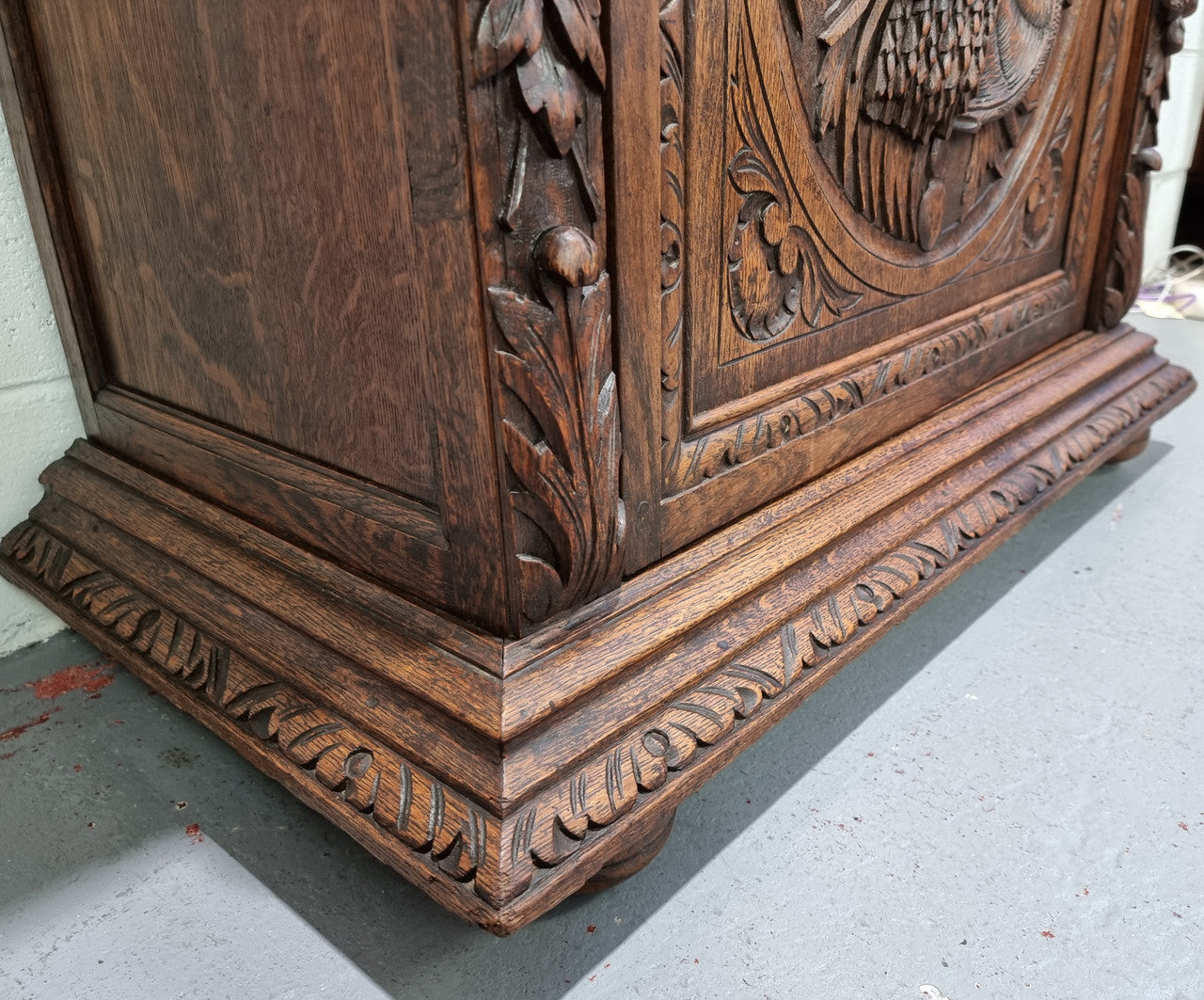 19th Century French Oak Gothic Style Cabinet | Antique & Vintage | Moonee Ponds Antiques | Australia Wide Delivery