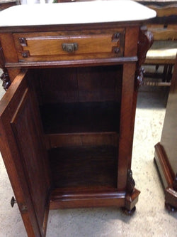 Pair Antique French Walnut Bedside | Antique & Vintage | Moonee Ponds Antiques | Australia Wide Delivery