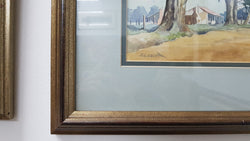 Australian Watercolour by James George Croft | Antique & Vintage | Moonee Ponds Antiques | Australia Wide Delivery