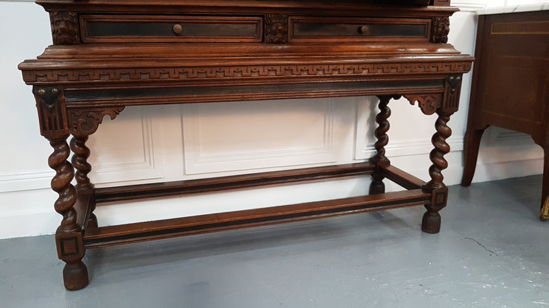 Italian 18th Century Carved Sideboard