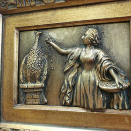 Gold Wall Plaque