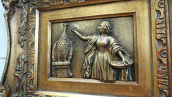 Gold Wall Plaque | Antique & Vintage | Moonee Ponds Antiques | Australia Wide Delivery