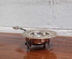 Vintage Dutch Silver (90) Tea Strainer and Stand | Antique & Vintage | Moonee Ponds Antiques | Australia Wide Delivery