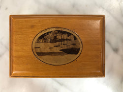 Antique Mauchline Ware Wooden Trinket Box | Antique & Vintage | Moonee Ponds Antiques | Australia Wide Delivery