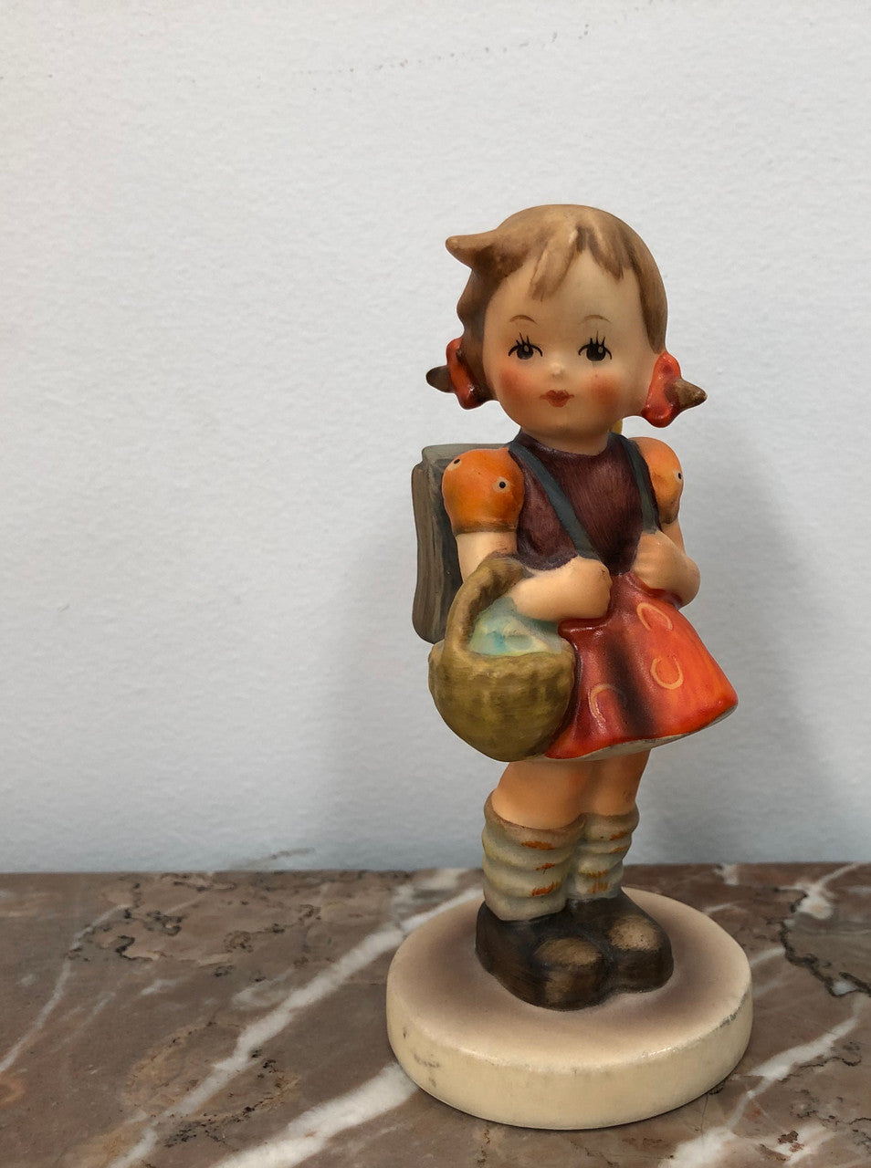 Vintage Hummel Figurine 81 2-0 School Girl Figurine