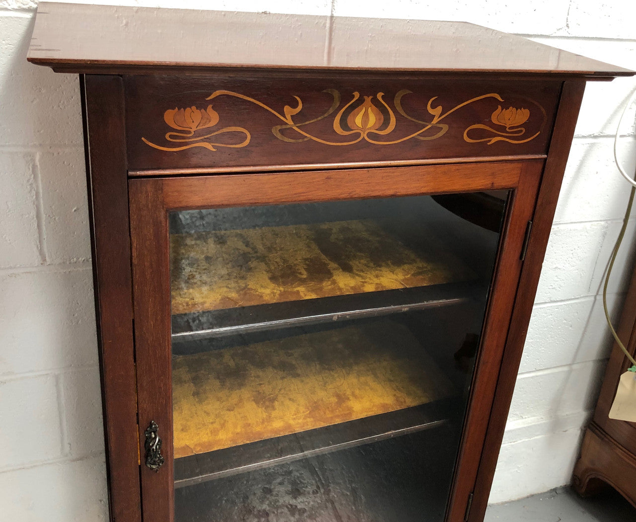 Art Nouveau Music Cabinet