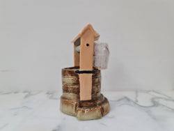 19th Century Wax Match Container & Striker Of Girl At The Well | Antique & Vintage | Moonee Ponds Antiques | Australia Wide Delivery