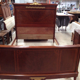 French Empire Queen Bed