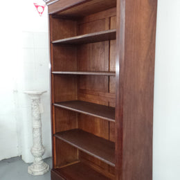Louis Phillipe Mahogany French Open Bookcase