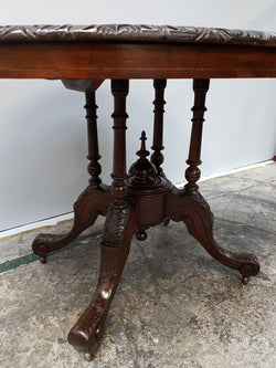 Victorian Inlaid Walnut Centre Table | Antique & Vintage | Moonee Ponds Antiques | Australia Wide Delivery