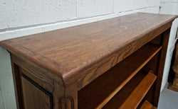 Fabulous French Louis XV Oak Open Shelf Bookcase | Antique & Vintage | Moonee Ponds Antiques | Australia Wide Delivery