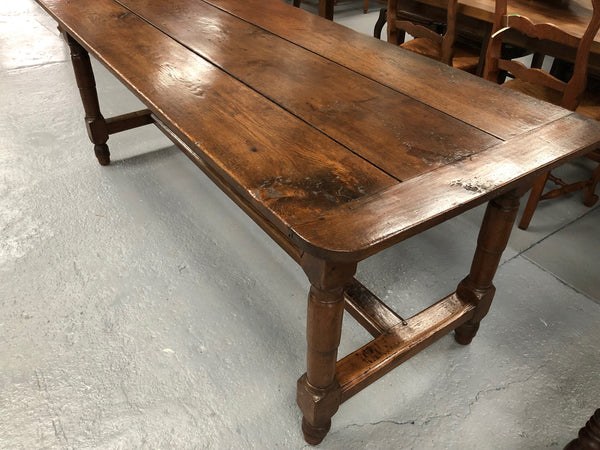 An 18th-Century French Oak Farmhouse Table