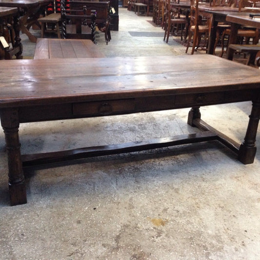 Large French Rustic Coffee Table