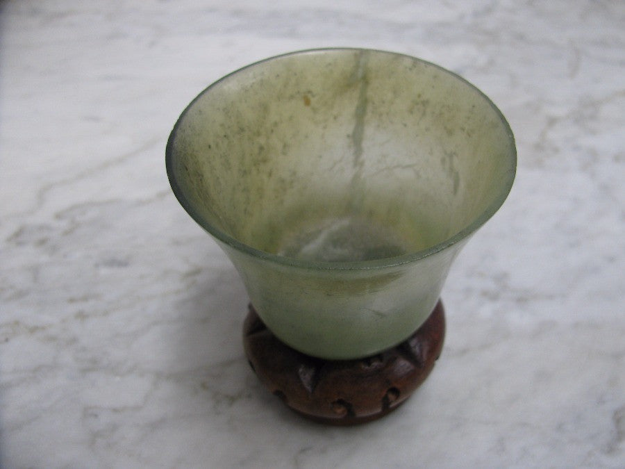 Late Ching Dynasty Jade Cup