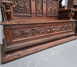 18th Century Carved Italian Renaissance Style Hall Seat | Antique & Vintage | Moonee Ponds Antiques | Australia Wide Delivery
