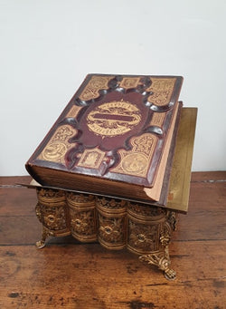 Rare French 19th Century Bronze Bible-Book Stand | Antique & Vintage | Moonee Ponds Antiques | Australia Wide Delivery