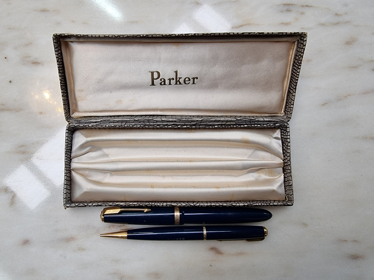 Rare Parker Duo Fold Pen Set