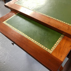 Fabulous Vintage leather top desk | Antique & Vintage | Moonee Ponds Antiques | Australia Wide Delivery