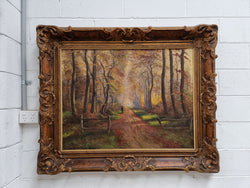 Beautifully Framed French Impressionist Oil on Canvas | Antique & Vintage | Moonee Ponds Antiques | Australia Wide Delivery