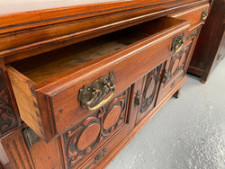 Superb French Oak Beautifully Carved Desk | Antique & Vintage | Moonee Ponds Antiques | Australia Wide Delivery