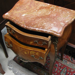Pair of Rare Commode Bedside Cabinets