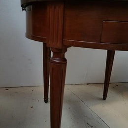 French Round Marble Top Coffee Table