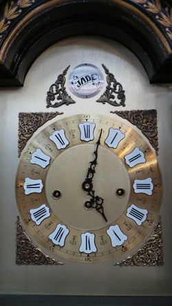 French Hand painted Grandmother clock | Antique & Vintage | Moonee Ponds Antiques | Australia Wide Delivery