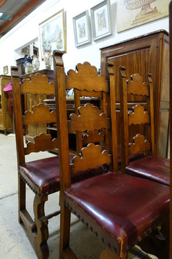Set Of Six Solid French Provincial Dining chairs | Antique & Vintage | Moonee Ponds Antiques | Australia Wide Delivery