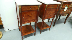 Pair of French Mahogany Bedside Cabinets-4 | Antique & Vintage | Moonee Ponds Antiques | Australia Wide Delivery
