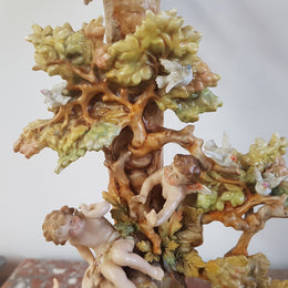 A superb 19th century Meissen style porcelain candelabra in good original condition.