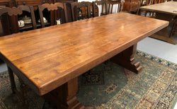 Fabulous French Stretcher Base Farmhouse Table | Antique & Vintage | Moonee Ponds Antiques | Australia Wide Delivery