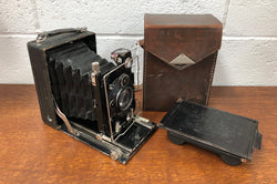 "Ihagee" Folding Double Extension Plate Camera In Original Box | Antique & Vintage | Moonee Ponds Antiques | Australia Wide Delivery
