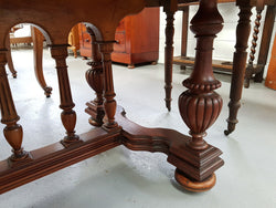 Henry II Style Walnut Extension Dining Table | Antique & Vintage | Moonee Ponds Antiques | Australia Wide Delivery