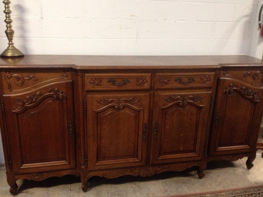 Large French Oak Sideboard