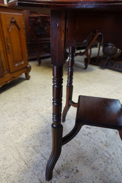 Edwardian Walnut Occasional Table | Antique & Vintage | Moonee Ponds Antiques | Australia Wide Delivery