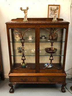 Beautiful Chippendale Style Cabinet | Antique & Vintage | Moonee Ponds Antiques | Australia Wide Delivery
