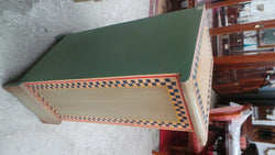 Decorative Hand painted Cupboard | Antique & Vintage | Moonee Ponds Antiques | Australia Wide Delivery