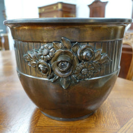 English Arts And Crafts Copper Jardiniere