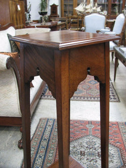 Walnut Pedestal | Antique & Vintage | Moonee Ponds Antiques | Australia Wide Delivery