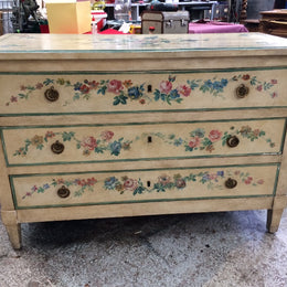 French 18th Century Painted Commode
