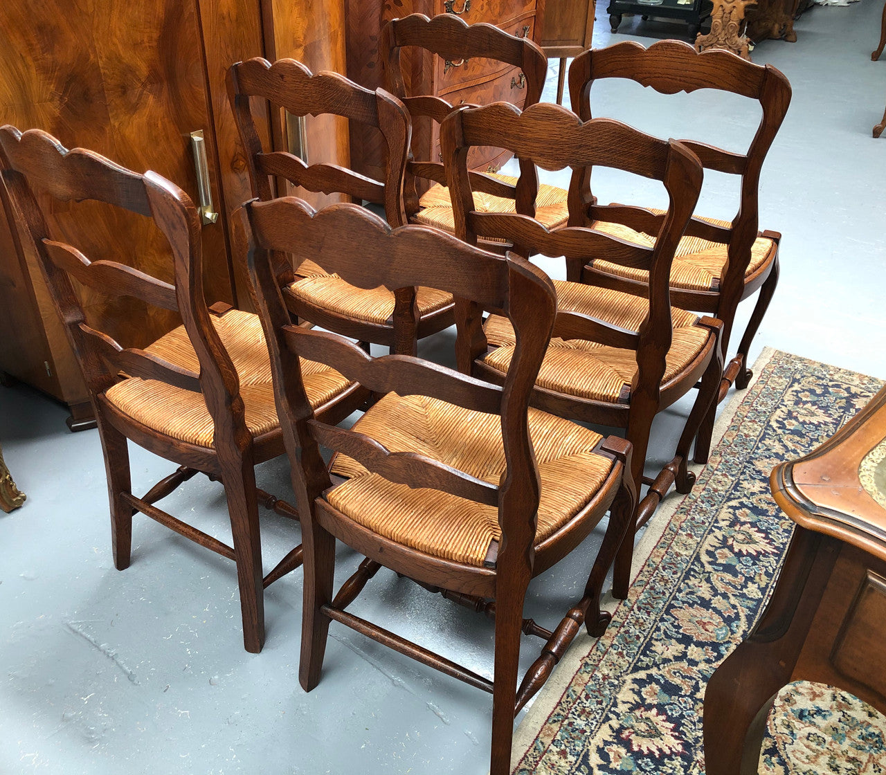 Set Of 6 French Dining Chairs | Antique & Vintage | Moonee Ponds Antiques | Australia Wide Delivery