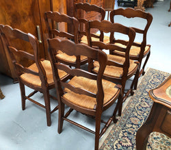 Set Of 6 French Dining Chairs | Antique & Vintage | Moonee Ponds Antiques | Australia Wide Delivery