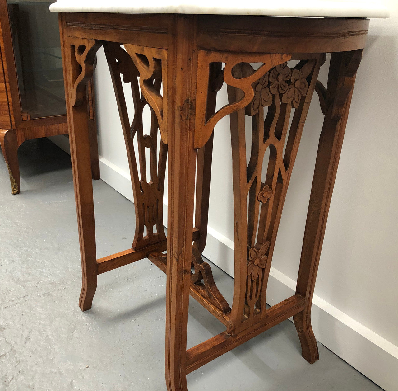 Arts and Crafts Carved Occasional Table | Antique & Vintage | Moonee Ponds Antiques | Australia Wide Delivery