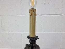 Antique French Bronzed Metal Lamp With Cherub's | Antique & Vintage | Moonee Ponds Antiques | Australia Wide Delivery