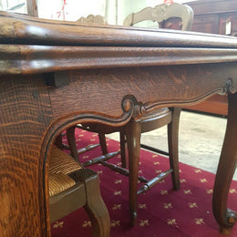 French Dining Extension Table