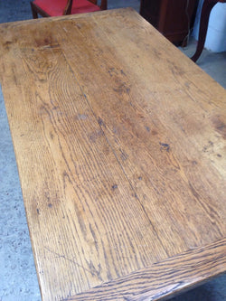 French Oak Spanish Style Table - Desk | Antique & Vintage | Moonee Ponds Antiques | Australia Wide Delivery