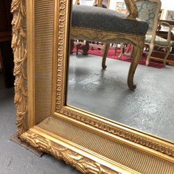 Very Large French Style Mirror With Beveled Glass | Antique & Vintage | Moonee Ponds Antiques | Australia Wide Delivery