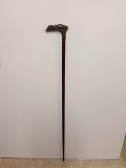 Bronze Leda And Swan Walking Stick | Antique & Vintage | Moonee Ponds Antiques | Australia Wide Delivery